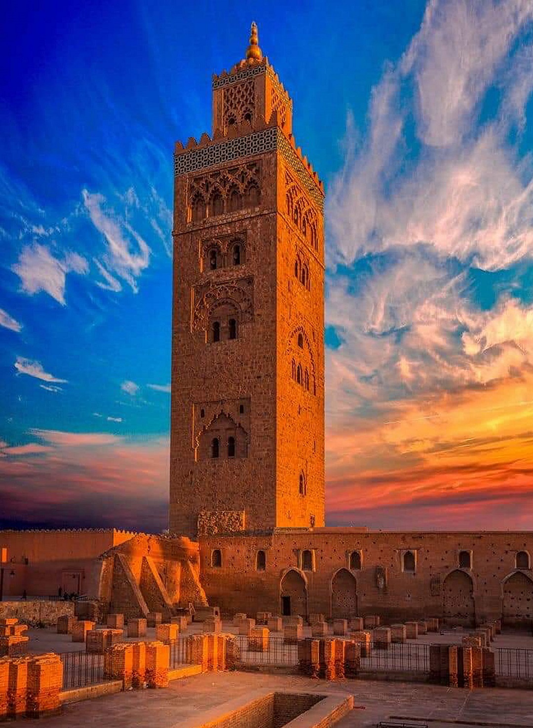 The Koutoubia Mosque Is A Cultural, Religious, And Symbolic Landmark For Marrakesh And The Kingdom Of Morocco