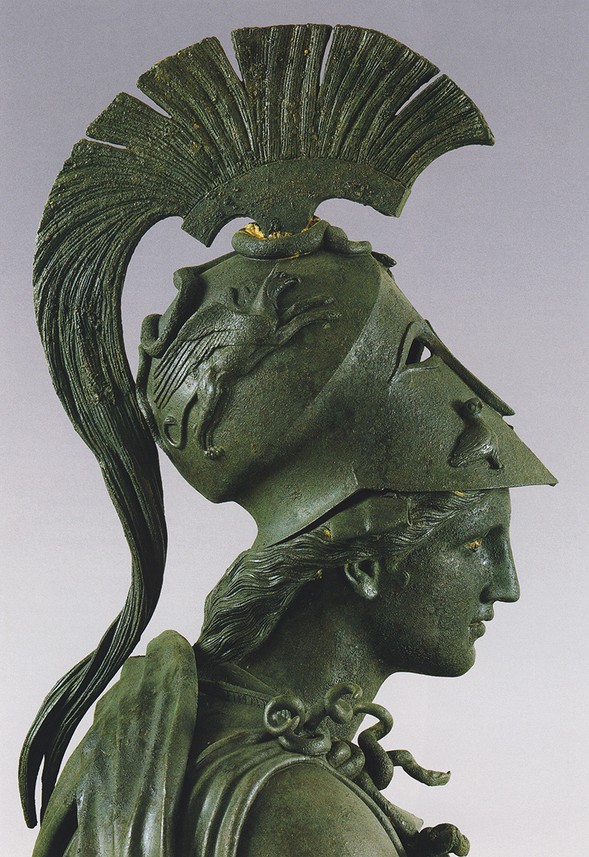 Statue Of Athene (“The Peiraeus Athena”). Medium: Bronze. Date: 340—330 Bce. Athens, Archaeological Museum Of Piraeus