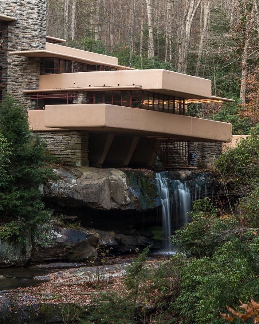 The Iconic Falling Water House