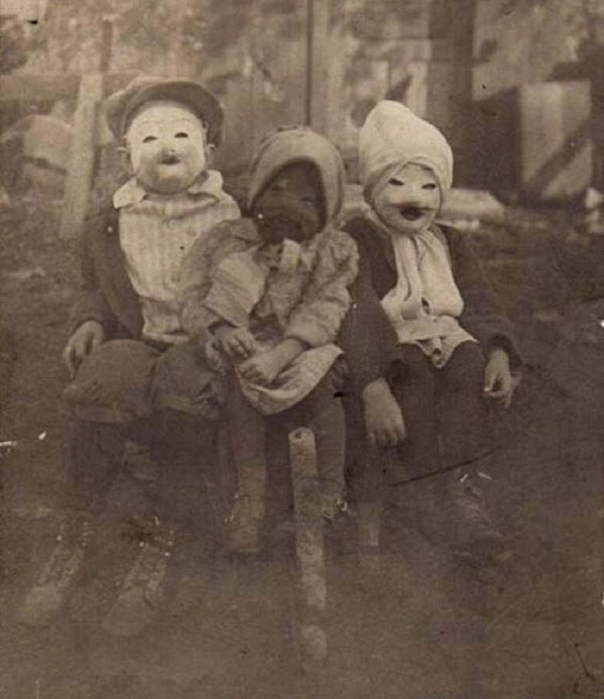 Yes, This Is What Halloween Looked Like In The Year 1900. What Are Your Thoughts?