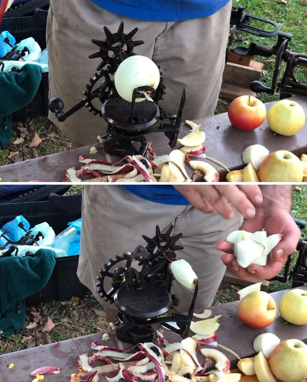 Star Apple Parer And Slicer, 1871. One Of Three Known To Exist