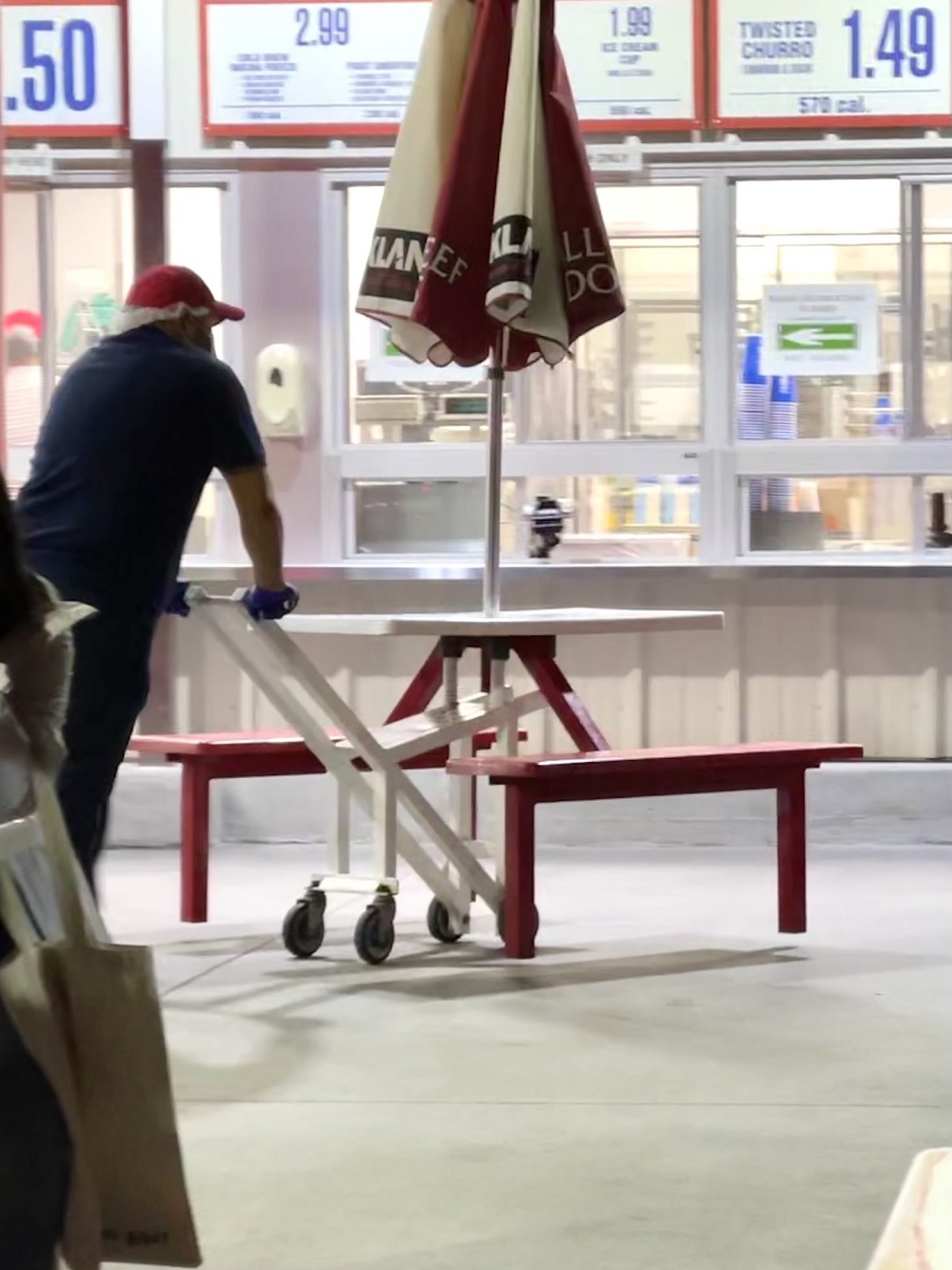 The Costco Food Court Table Dolly