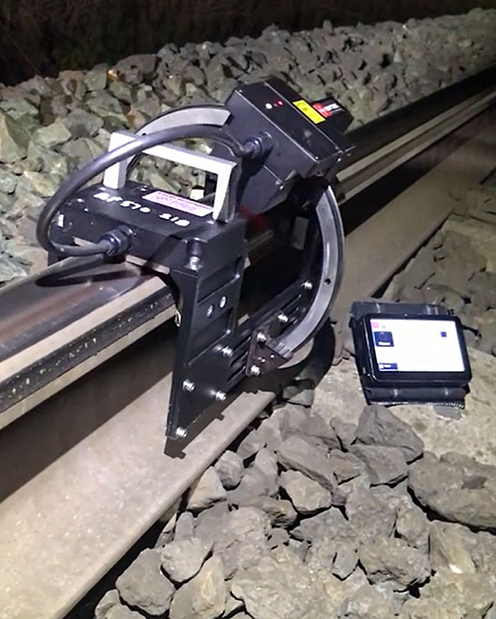Laser Railway Rail Profile Scanner - Absolute Single-Purpose Machine