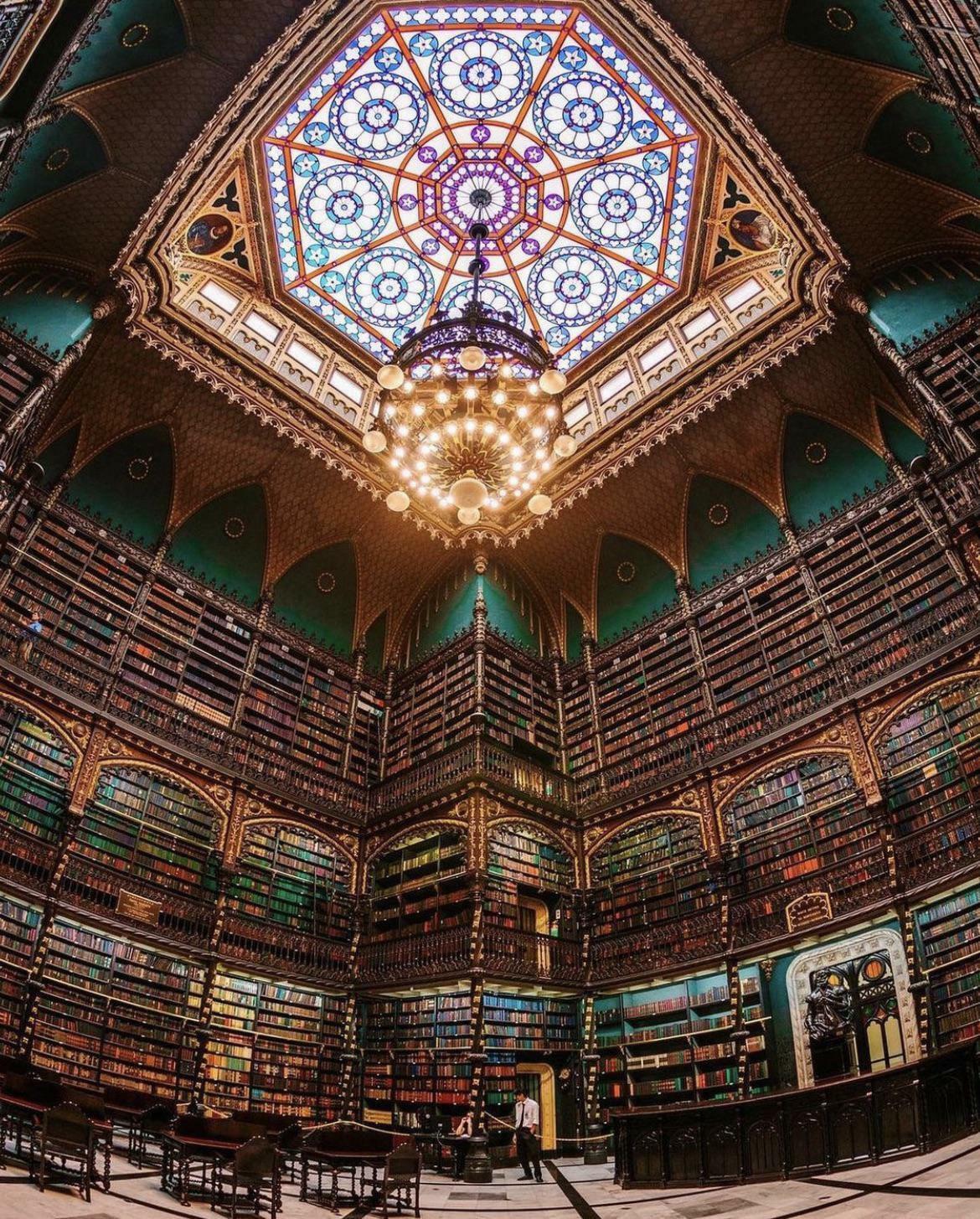 The Royal Portuguese Cabinet Of Reading, Rio De Janeiro