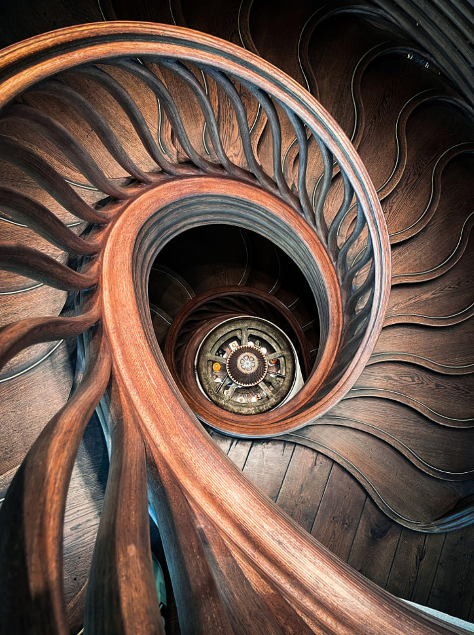 Hide Restaurant, London - Timber Staircase