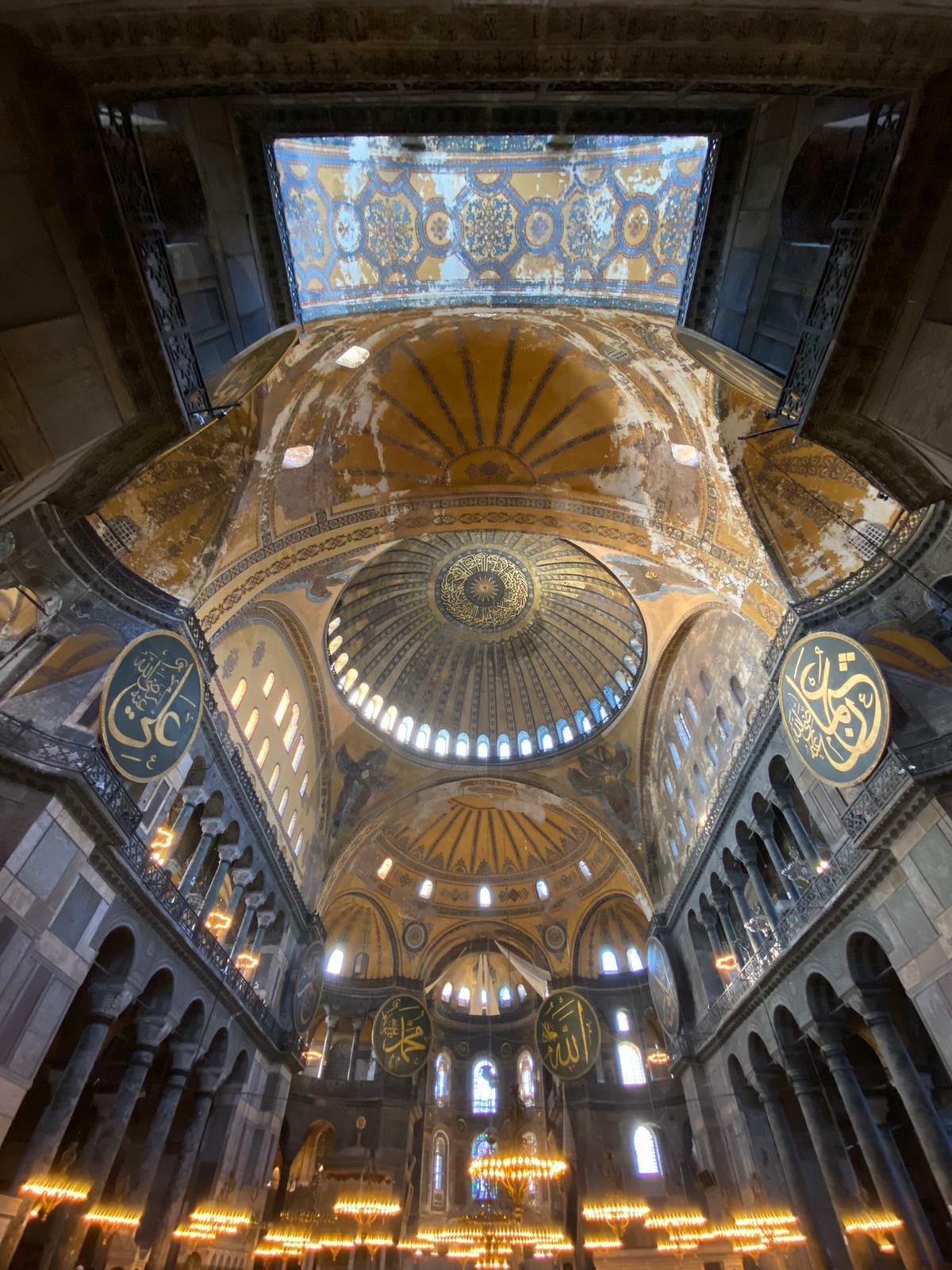 A Spellbinding Ceiling - Hagia Sophia, Istanbul