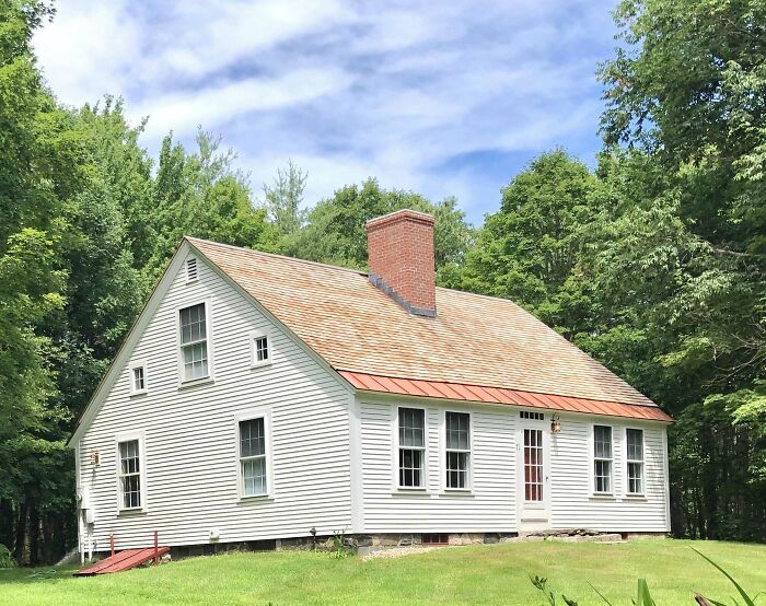 1794 Survivor. I Recently Restored This Classic Center Chimney, In Vermont, Cape. Remarkably, This Gem Is Never Updated Or Remodeled. It Also Had Never Had Electricity Or Plumbing. Original Bubbled Glass Windows Intact. I Rebuilt Fireplaces And Chimney With Original Salvaged Brick. 2 Year Project