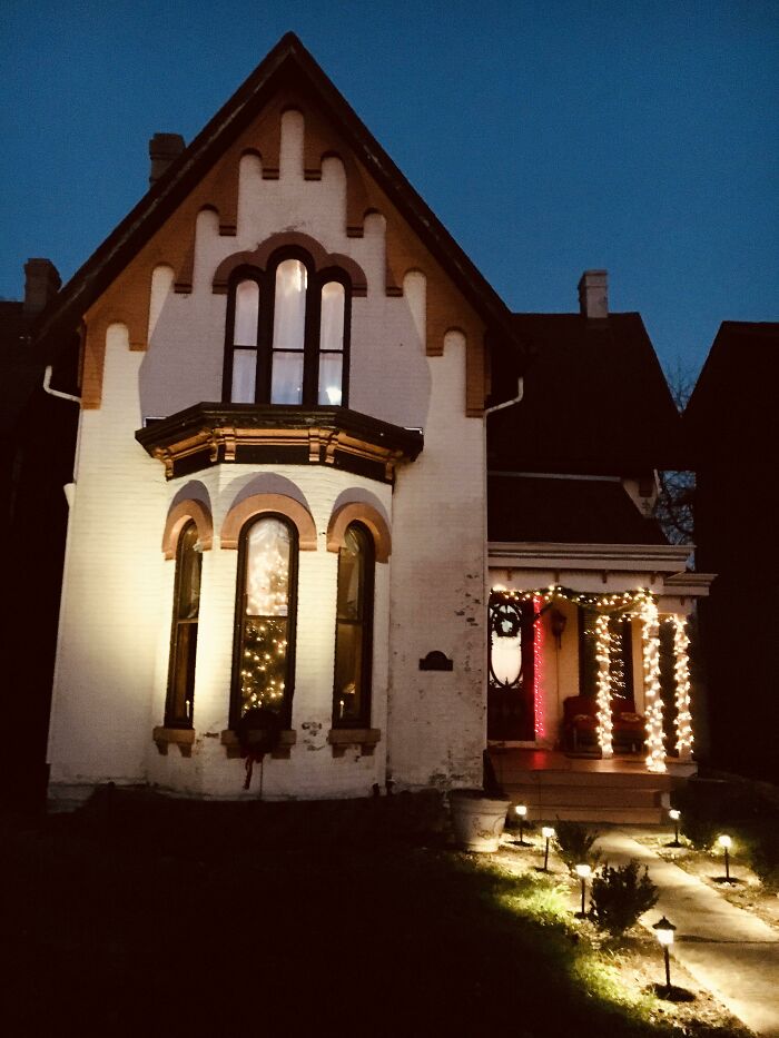 Merry Christmas From Our 1865 Gothic In Ohio!