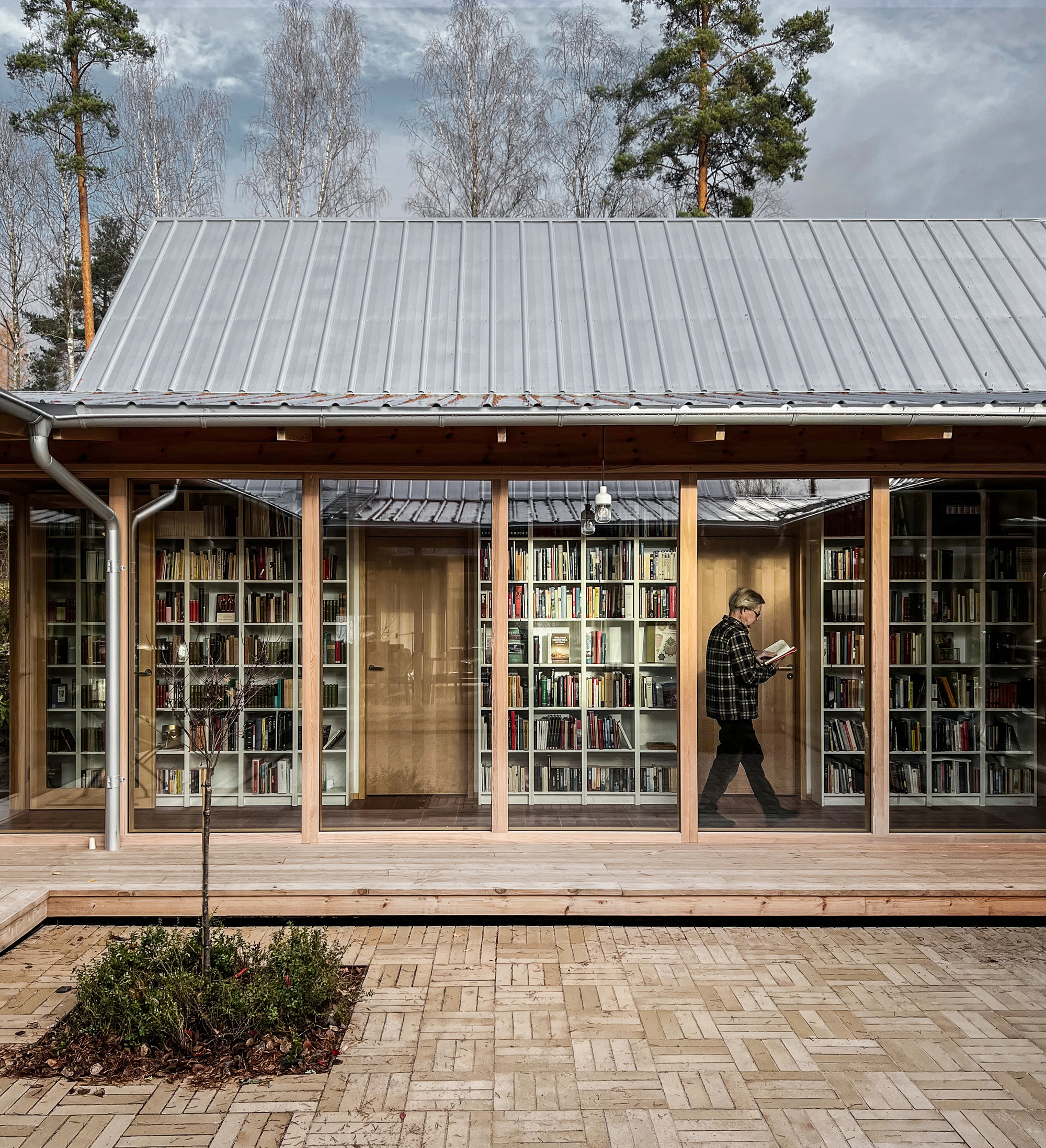 Library House By Fria Folket + Hanna Michelson