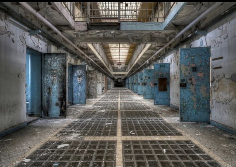 Abandoned Prison Floor Block