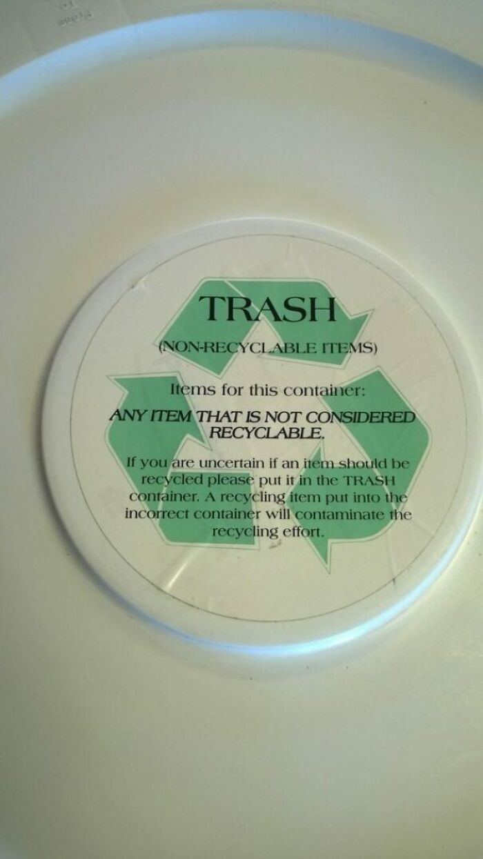 Then Why Use The Recyclable Logo?