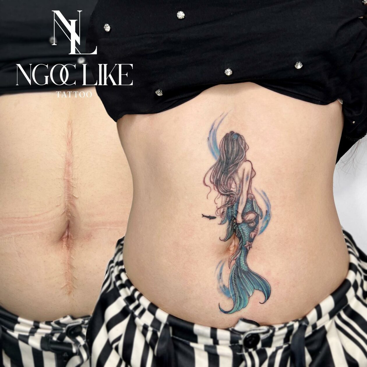 50 Amazing Scar Cover Up Tattoos By Artist Ngoc Like Tattoo