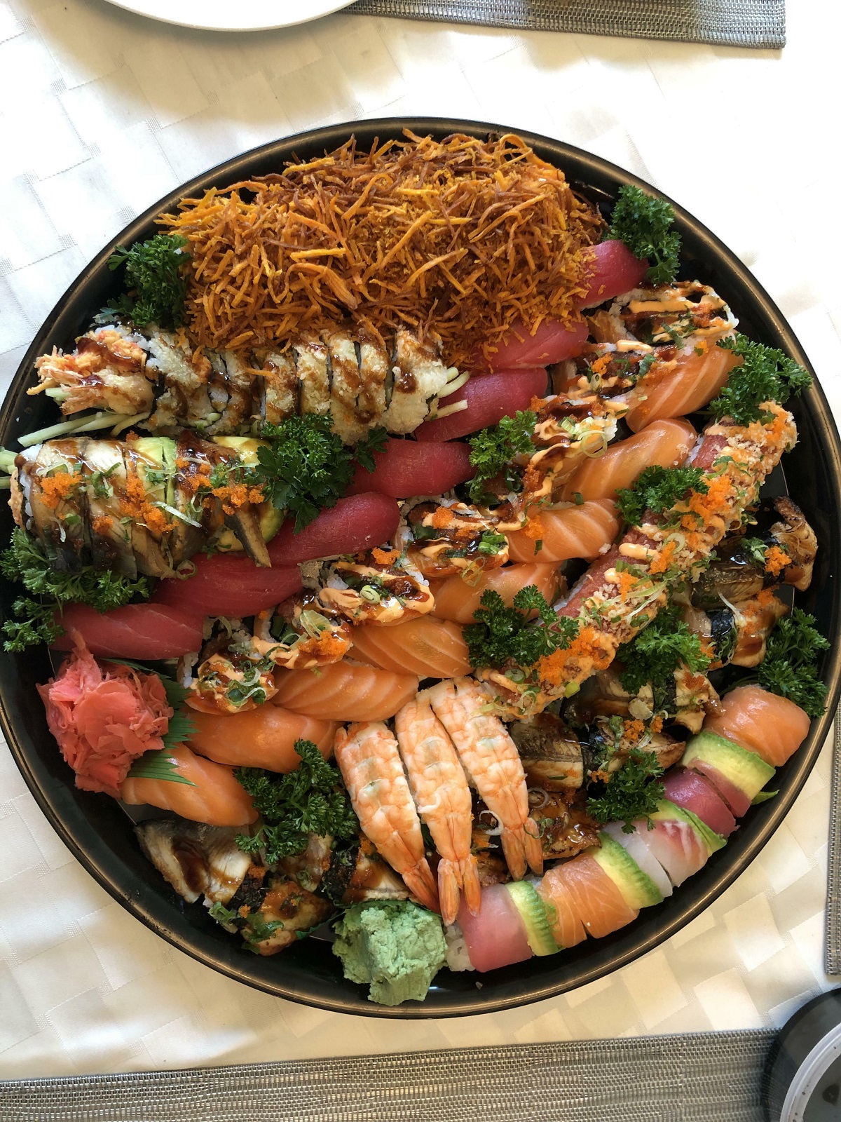 Birthday Sushi Platter For One