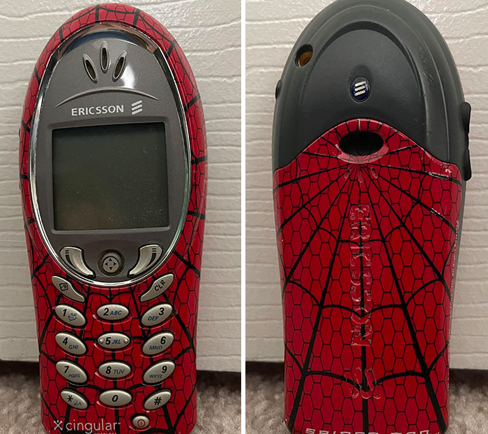Ericsson T60d. Limited Edition Spider-Man Version
