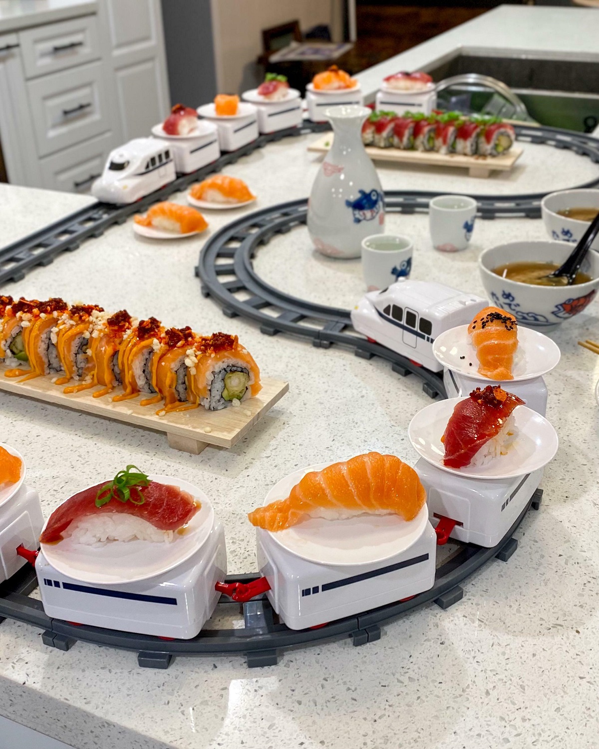 I Make Sushi Once A Week; I Bought A Train this Week!