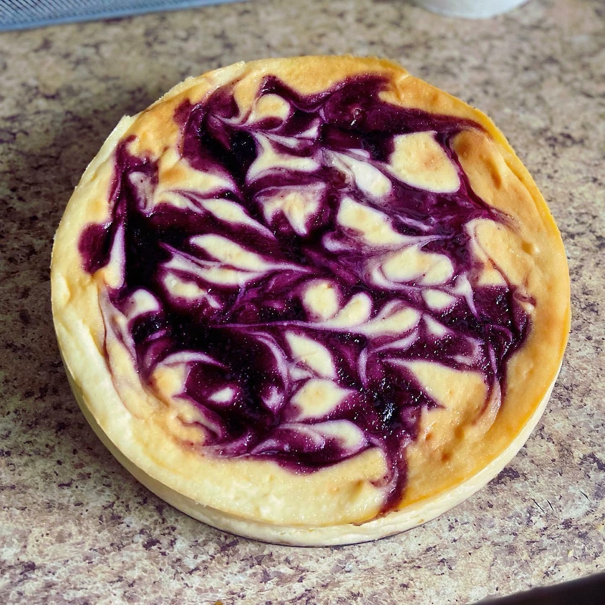 A Blueberry Cheesecake I Made A Few Months Back. Big Hit With My Boyfriend