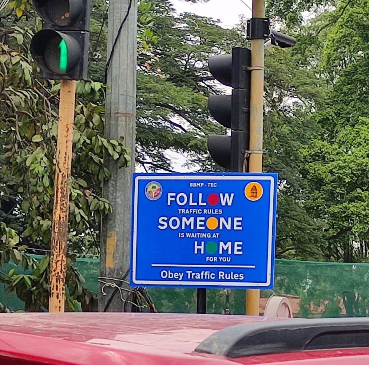Don't 'Follow Someone Home.'