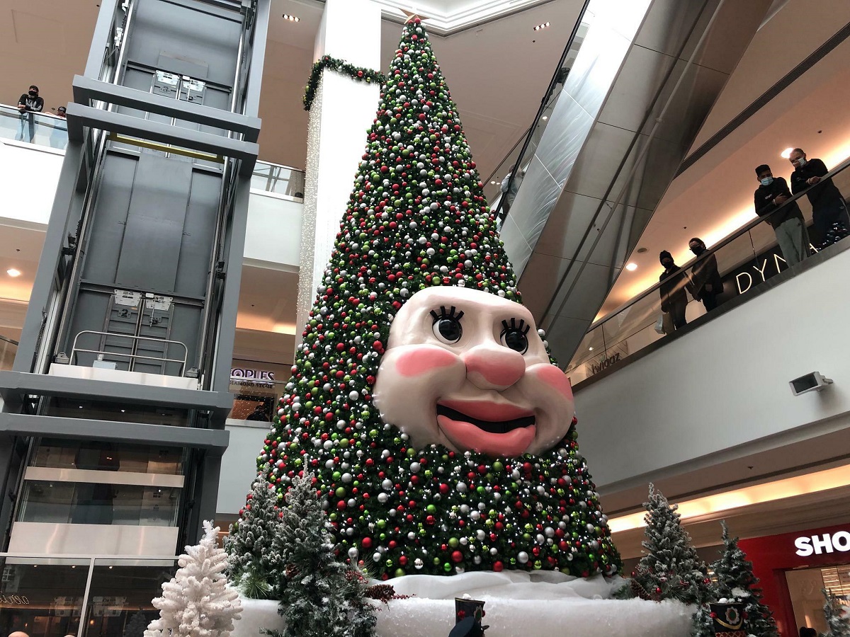 This Terrifying Christmas Tree