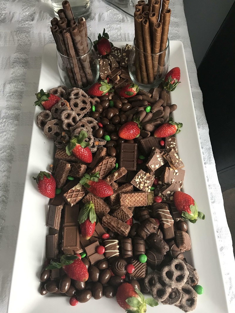 Is There A Word For A Chocolate Charcuterie Style Tray? I Made This For My Annual X-Mas Party This Evening