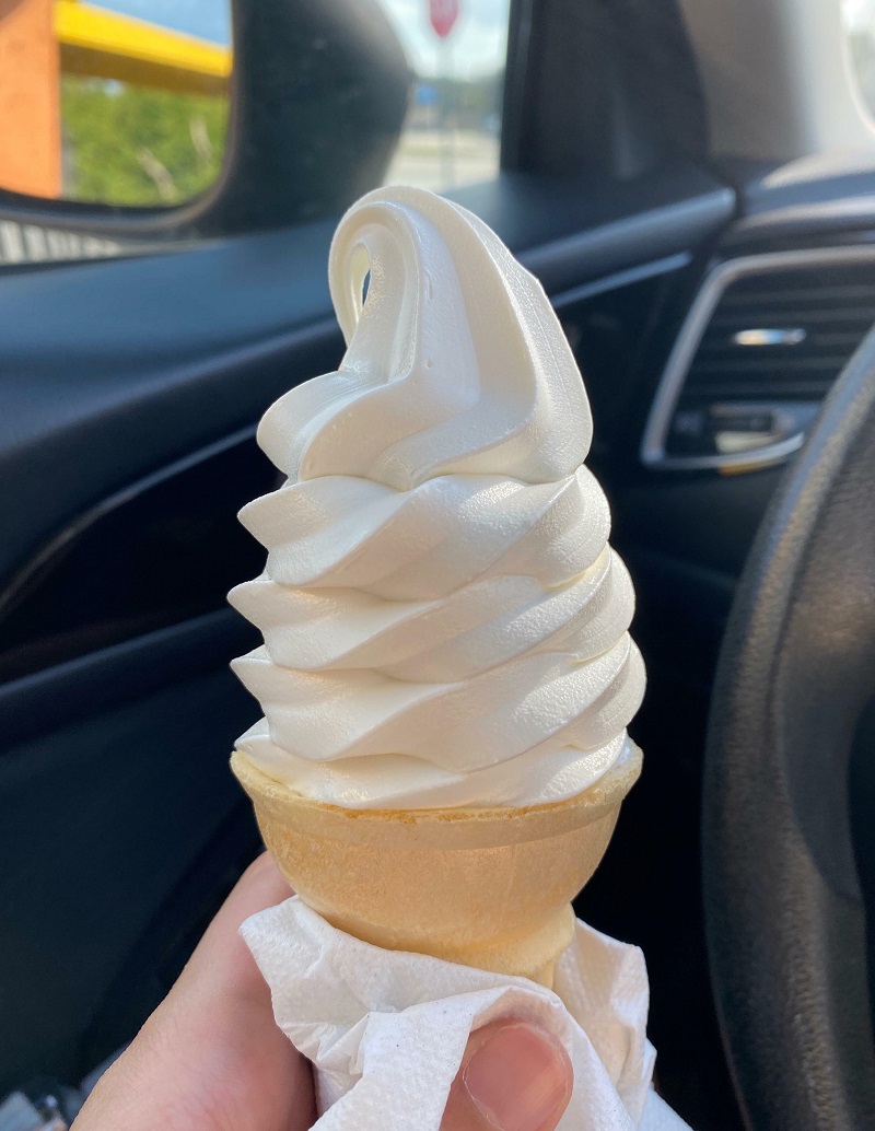 Perfectly Shaped Ice Cream Cone