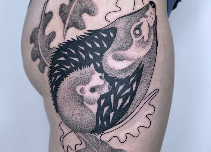 Animal Family Tattoo