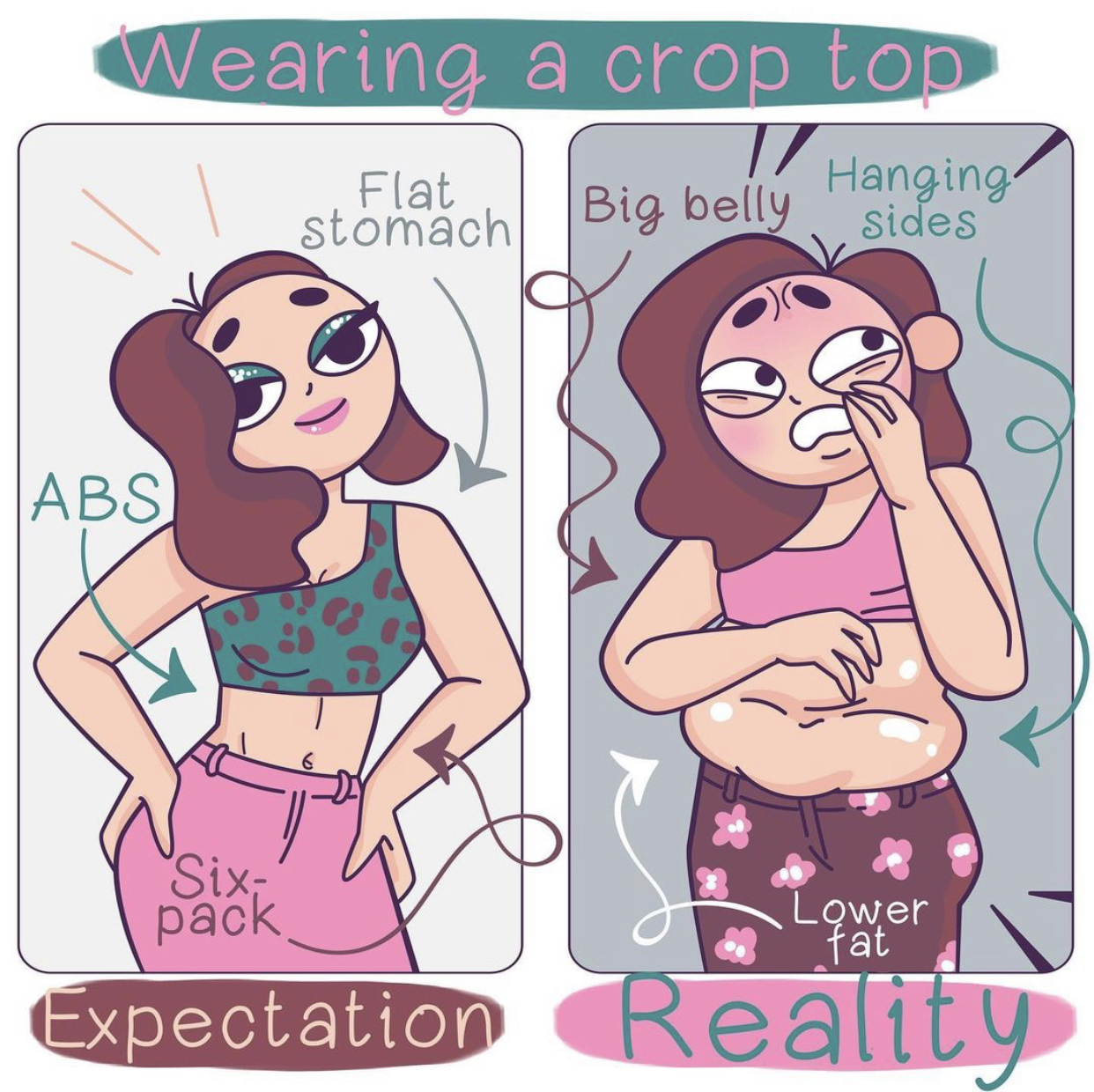 Relatable Comics About Women’s Fashion