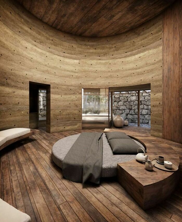 Circular Interior & Bed Design By V Taller