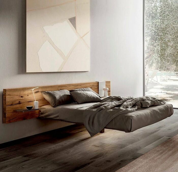 Floating Bed Design By Lago Design
