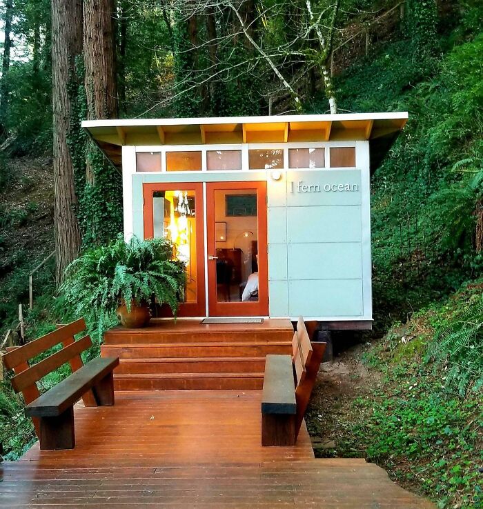 Tiny House I Stayed In At The Redwoods