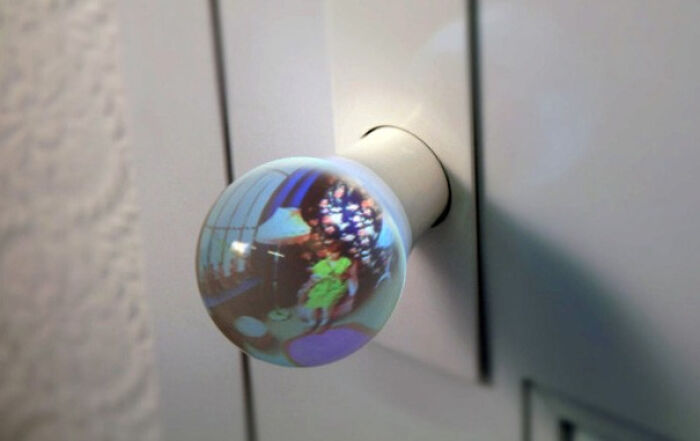 Door Knob Design That Gives You A Fish-Eye View Of The Room Ahead