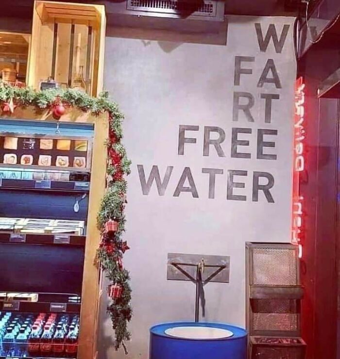 W Fart Free Water