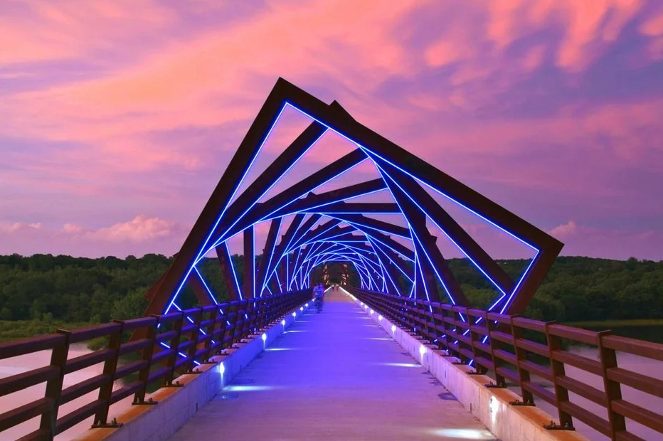 High Trestle Trail Bridge - Boone County, Iowa