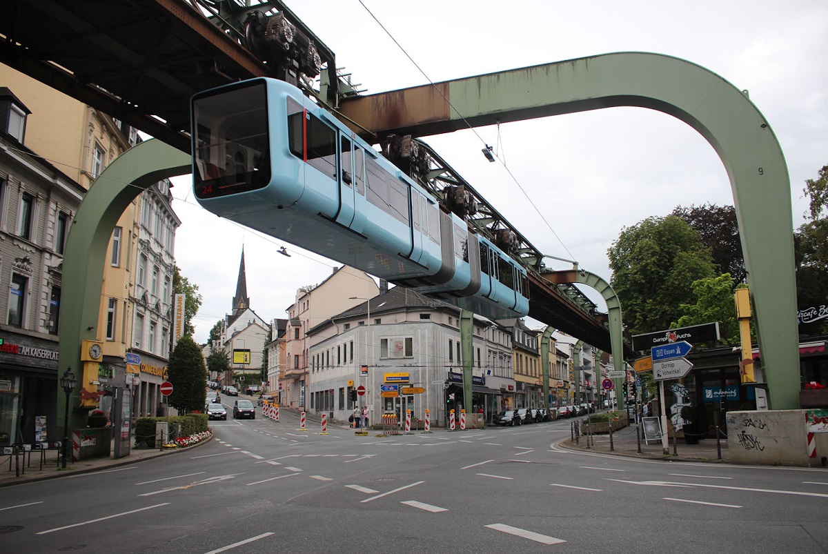 Suspension Rail In Wuppertal, Germany
