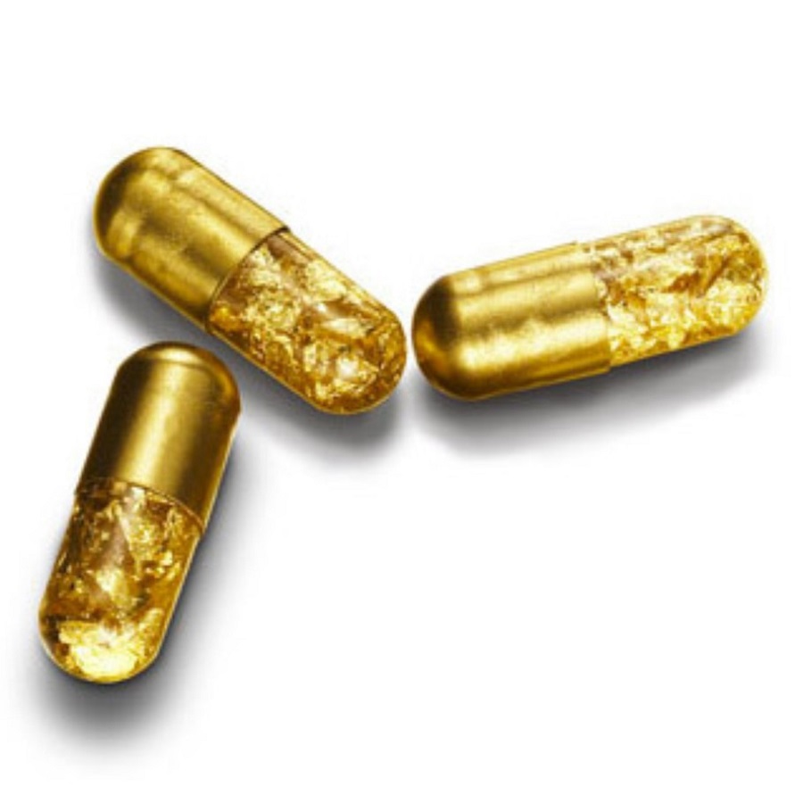 The Sole Reason For These $425 Gold Pills Is To Make Your Excrement Glittery