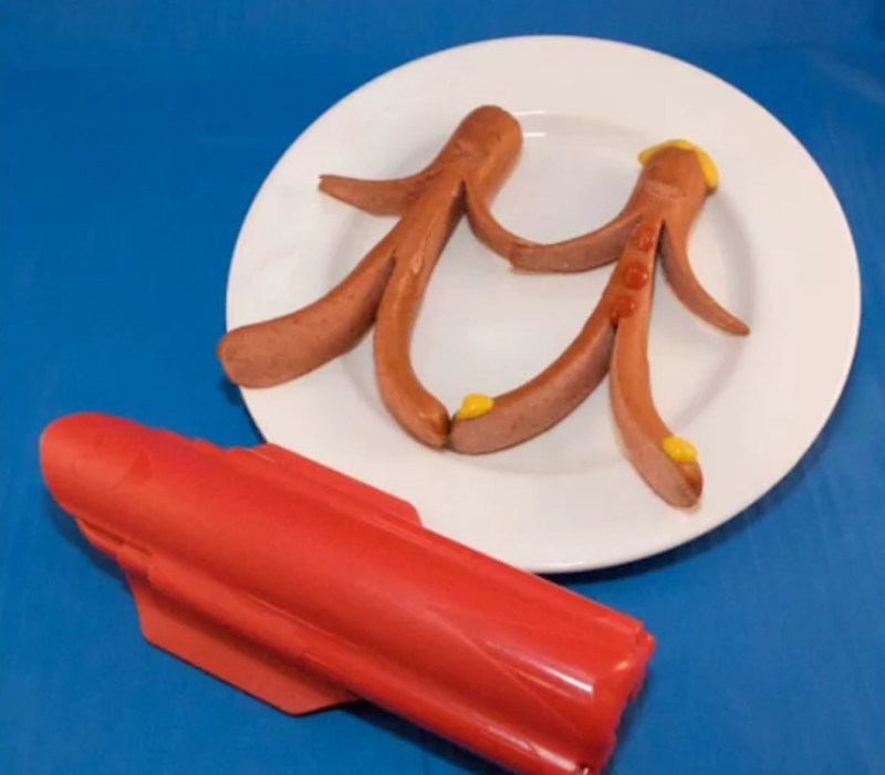 A Tool That Can Slice Hot Dogs Into Little Hot Dog People, That Kids Can Then Devour Without Mercy