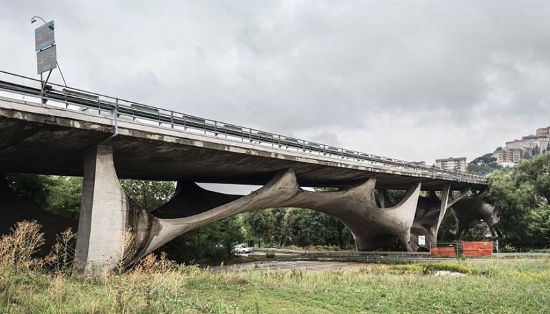 Musmeci Bridge, Aka Bridge Over The Basento River (Designed In 1967, Started In 1971, Completed In 1976) In Potenza, Italy