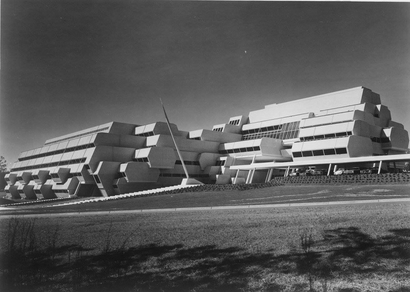 Burroughs Welcome Company Headquarters, Later Elion-Hitchings Building (1972) In Research Triangle Park, Durham, North Carolina, US