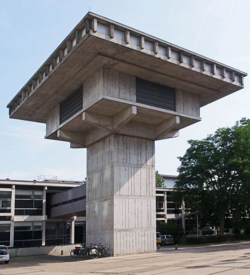 Star Tower at Campus De Uithof, University of Utrecht (1964) In Utrecht, Netherlands