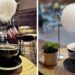 Café In Shanghai Serves Coffee With Cotton Candy On Top So It Rains Sugar, And It Looks Magical
