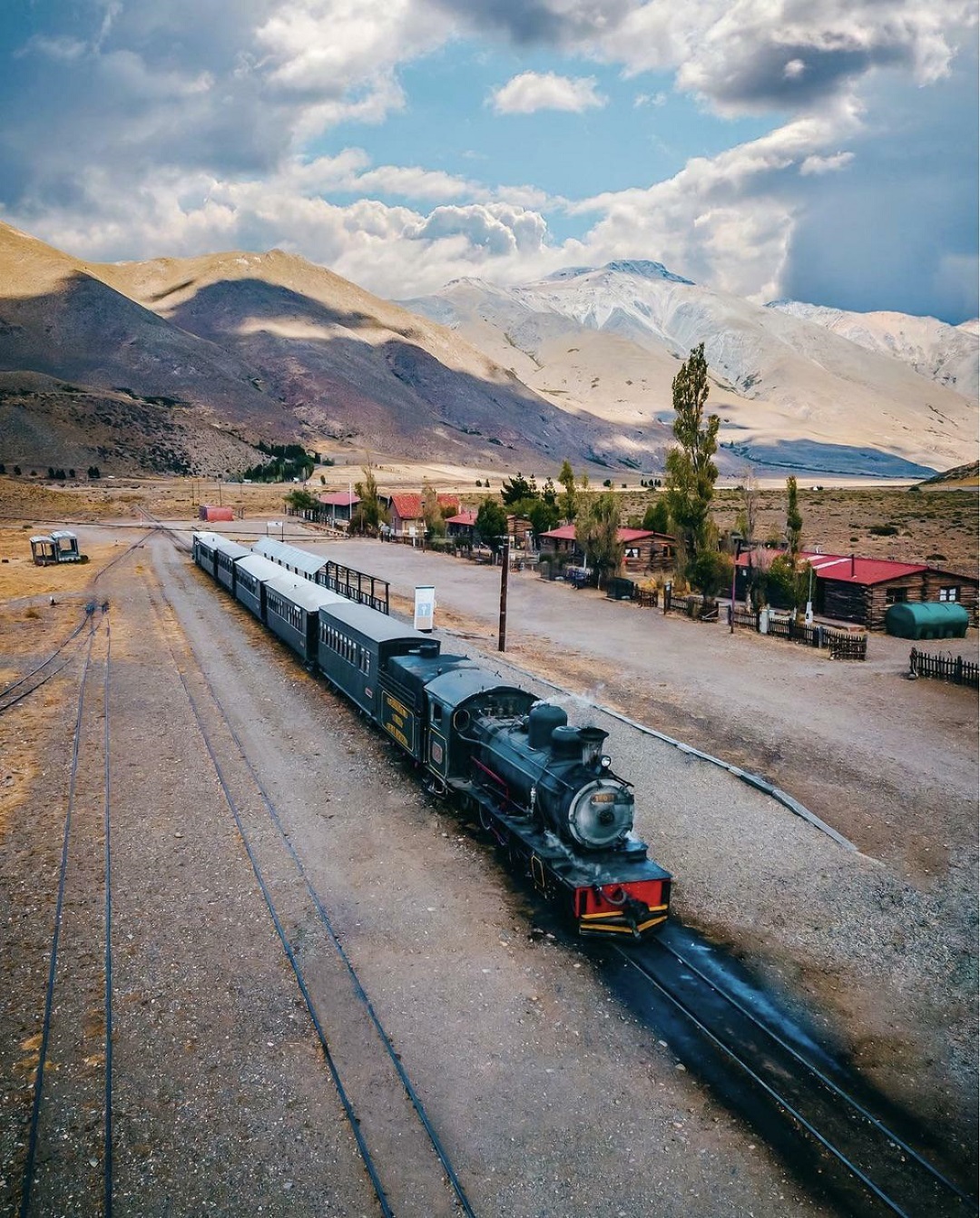 Train In Argentine’s Patagonia (Esquel, Chubut Province)