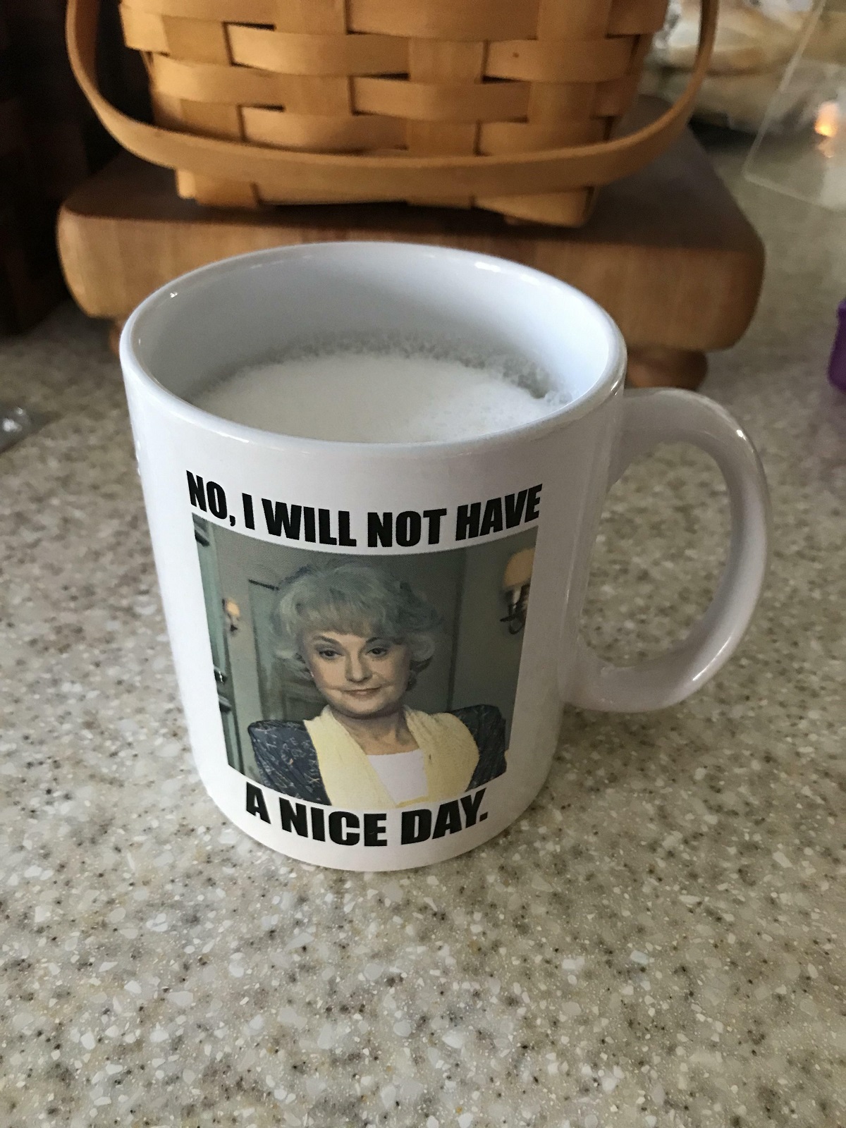This Mornings Mug - With This Big Mug, I'll Probably Have A Good Day, And I Wish You All One Too!