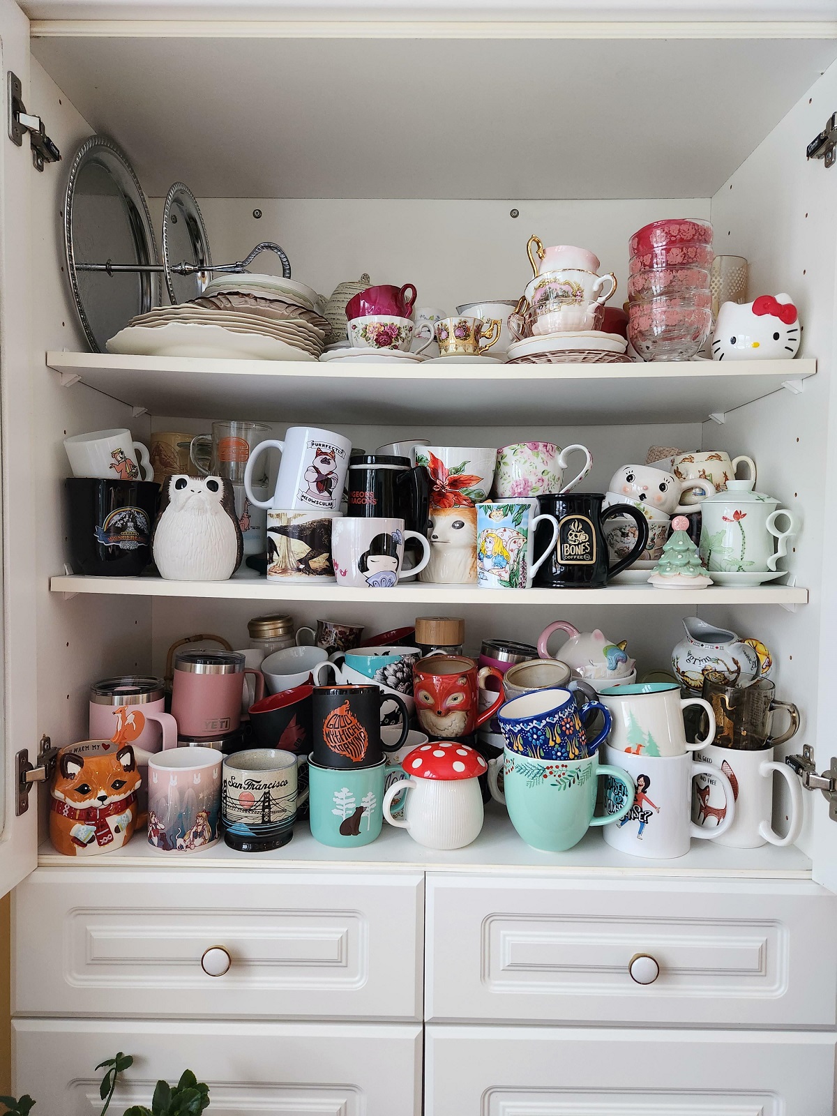 My Collection. I Just Got Rid Of 10 Mugs After Christmas...It Didn't Help