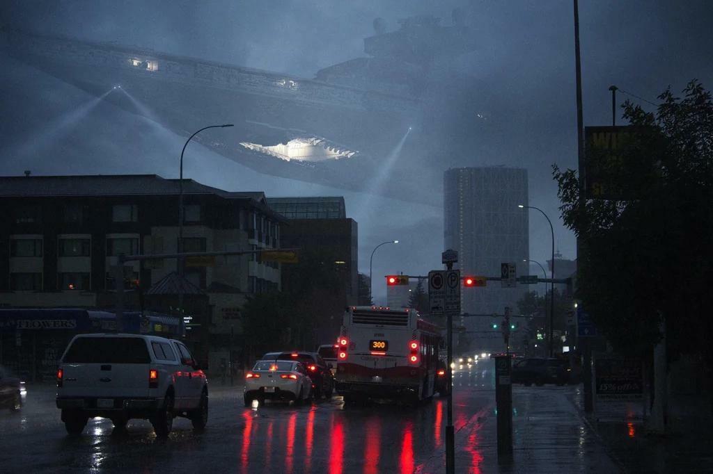 A Star Destroyer Over Your City