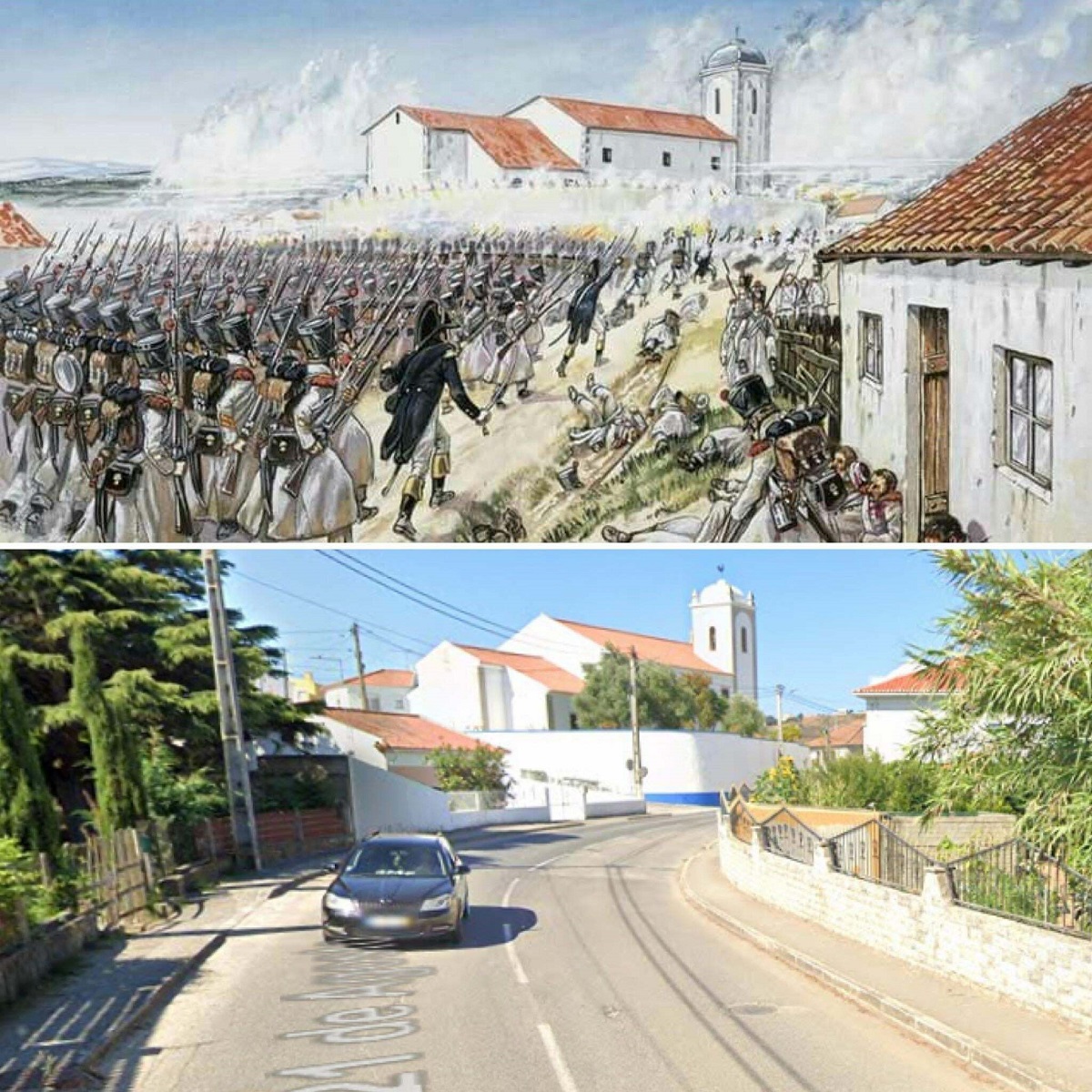 I Saw This Post On R/Battlepaintings And Did Some Poking Around. Battle Of Vimeiro (Portugal) 1808 By Patrice Courcelle… And Today