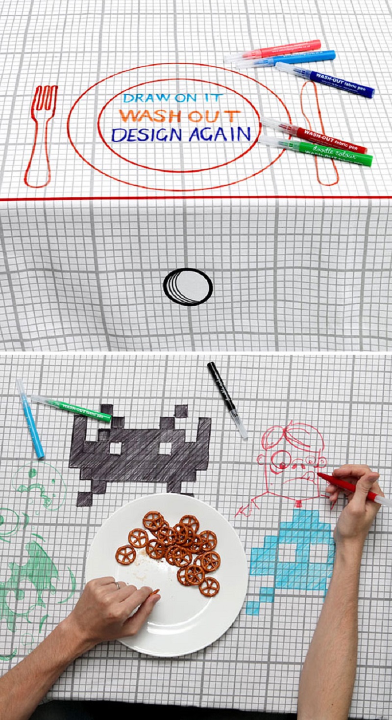 Doodle Table Cloth