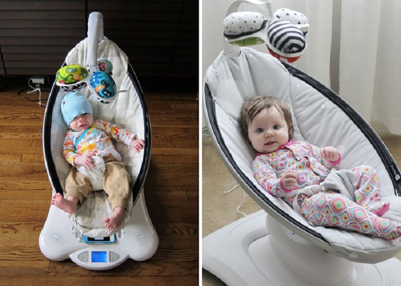 Infant Seat That Replicates Parent's Natural Motions