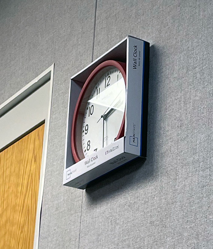 The Clock In My School's Band Practice Room