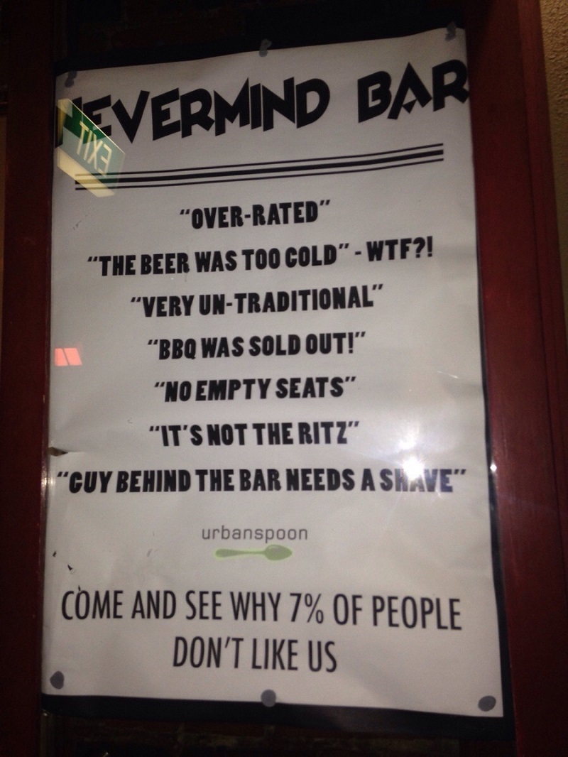 Great Advertising For A Bar