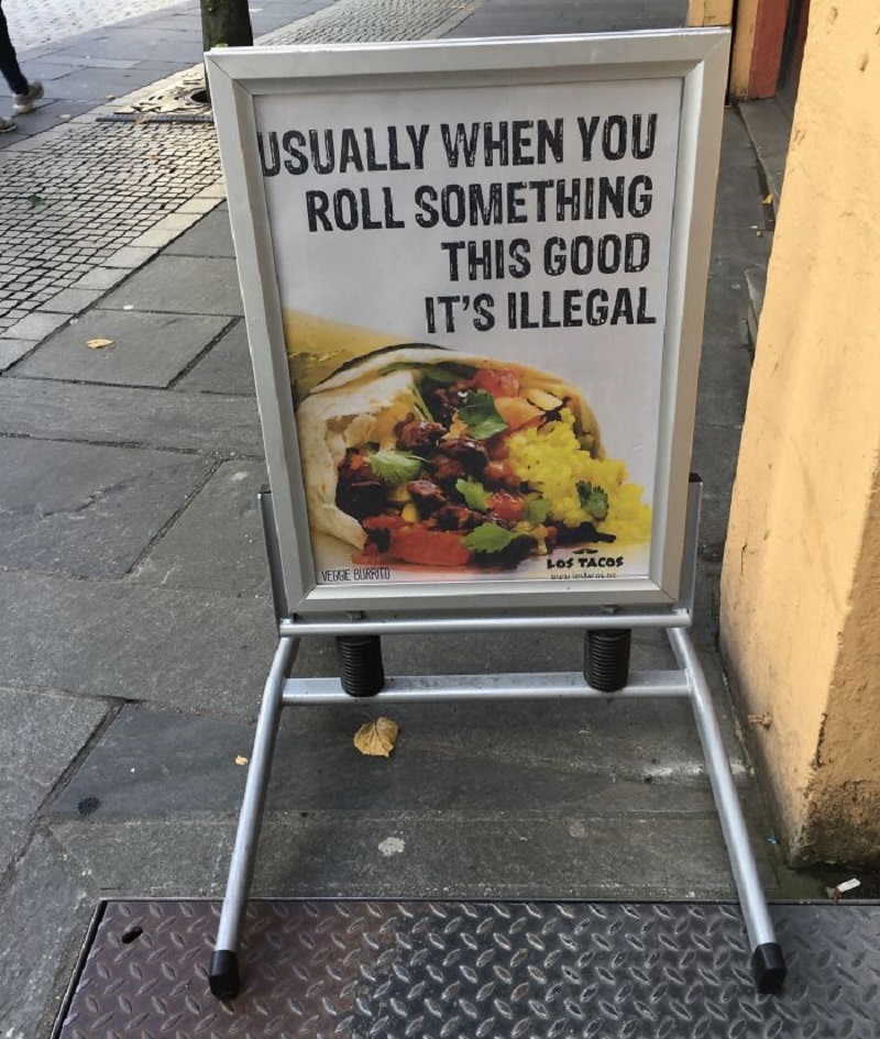 Los Tacos Ad In Norway