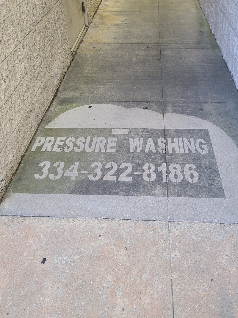 I Found This Ad For Pressure Washing
